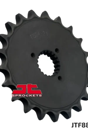 JT SPROCKETS - FRONT STEEL 21T, 530 - Sprockets - Compatibel met Harley Sportster Seizoensaanbieding